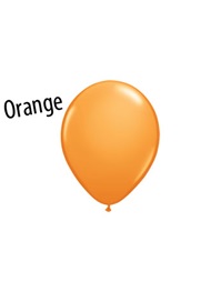 5 inch Orange latex balloons
