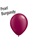 5 inch Radiant Pearl Burgundy latex balloons