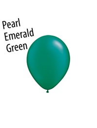 Pearl Emerald Green latex balloons