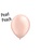 5 inch Pastel Pearl Peach latex balloons