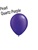 5 inch Radiant Pearl Quartz Purple latex balloons