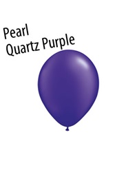5 inch Radiant Pearl Quartz Purple latex balloons
