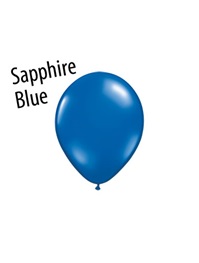 5 inch Jewel Sapphire Blue latex balloons