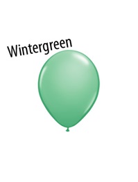 5 inch Fashion Wintergreen latex balloons