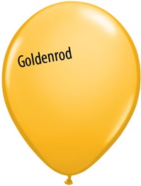 11in GOLDENROD Qualatex Fashion