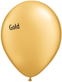 11in GOLD Qualatex