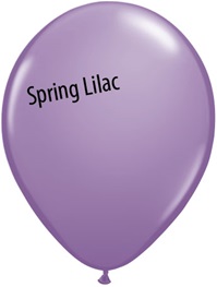 11in SPRING LILAC Qualatex Fashion