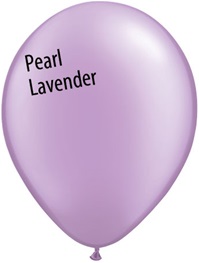 11in PEARL LAVENDER Qualatex Pastel Pearl