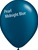 11in PEARL MIDNIGHT BLUE Qualatex Radiant Pearl