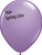 16 inch Qualatex Fashion SPRING LILAC Latex Balloon