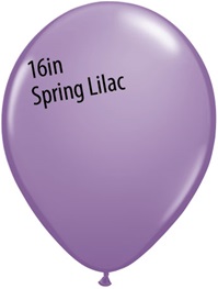 16 inch Qualatex Fashion SPRING LILAC Latex Balloon