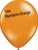 16 inch Qualatex Jewel MANDARIN ORANGE Latex Balloon