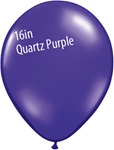 16 inch Qualatex Jewel QUARTZ PURPLE Latex Balloon