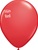 16 inch Qualatex Standard RED Latex Balloon