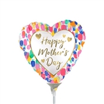 Mother's Day Watercolor Heart Balloon