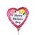 Mother's Day Watercolor Floral Pink Balloon