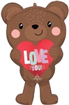 Teddy Bear Love Balloon