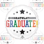 28in Congratulation GRAD Brights Balloon