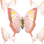 30in Soulful Blossoms BUTTERFLY  Foil Balloon