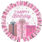 24inch Pastel Birthday Foil Balloon