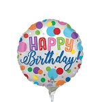 Birthday Orbs Balloon