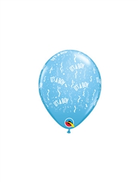 PALE BLUE It's a Boy-A-Round Latex Balloon