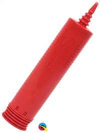 Red Hand Pump for inflating entertainer Balloons