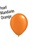 Pearl Mandarin Orange latex balloons