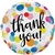 THANK YOU Dots Upon Dots foil balloon