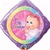 18 inch Mi Bautizo Prayer GIRL Diamond Shape Foil Balloon