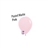 5 inch Pastel Matte PINK Latex Balloon