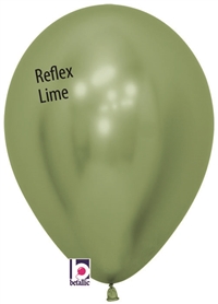 11 inch Betallatex REFLEX Lime Latex Balloon
