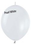 12in Link-O-Loon Pearl WHITE