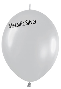 12in Link-O-Loon Metallic SILVER