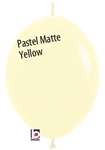 12in Link-O-Loon PASTEL MATTE YELLOW Betallatex