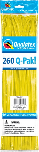 260Q Q-Pak YELLOW Qualatex
