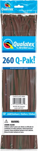 260Q Q-Pak CHOCOLATE BROWN Qualatex