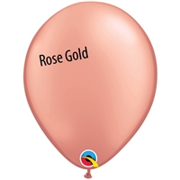 ROSE GOLD Latex Balloons