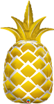 Golden Pineapple Foil Balloon