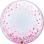 Deco Bubble Pink Confetti Dots