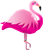 Pink Flamingo Foil Balloon