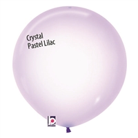 Crystal Pastel LILAC Balloons