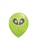 5in Qualatex Space Alien Head LIME GREEN, Price Per Bag of 100