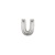 7in SILVER Letter U Megaloon Jr., Price Per Bag of 5