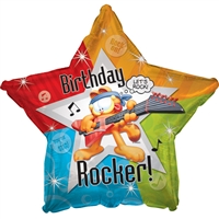 18 inch Garfield Rockin' Birthday Star