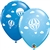 Hot Air Balloons - Dark Blue & Pale Blue