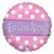 18 inch Es Un Nina Holographic Polka Dot