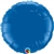 18 inch Round Qualatex Foil DARK BLUE, Price Per Pack of 10