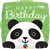 Happy Birthday Panda Balloon