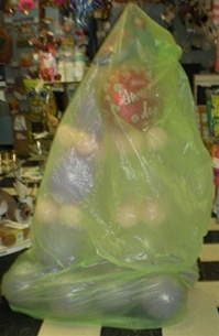 BIG Lime Green Bags!